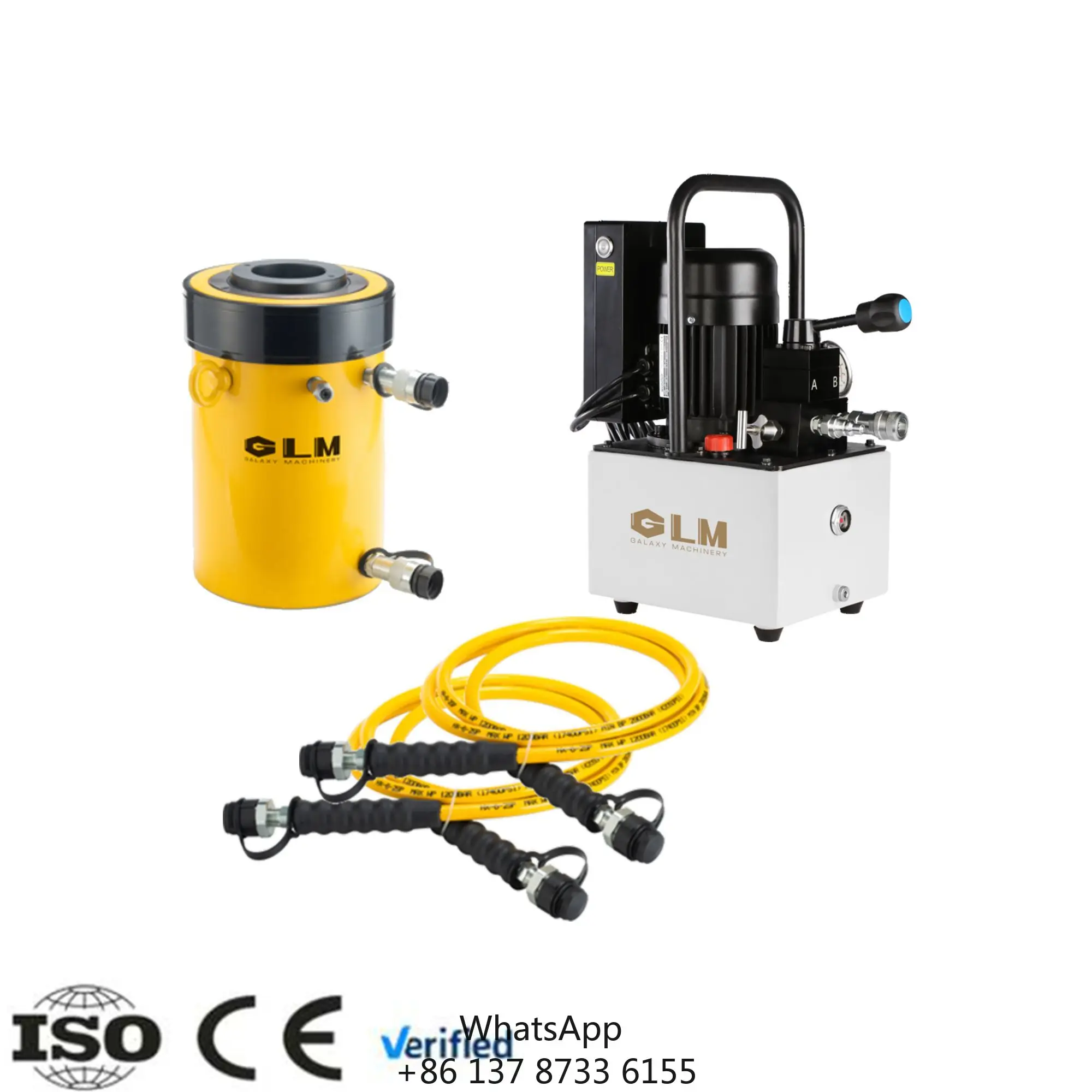 High Quality Heavy Duty Hydraulic Cylinder Double Acting High Tonnage 100 200 300 400 500 600t Hydraulic Lifting Jacks