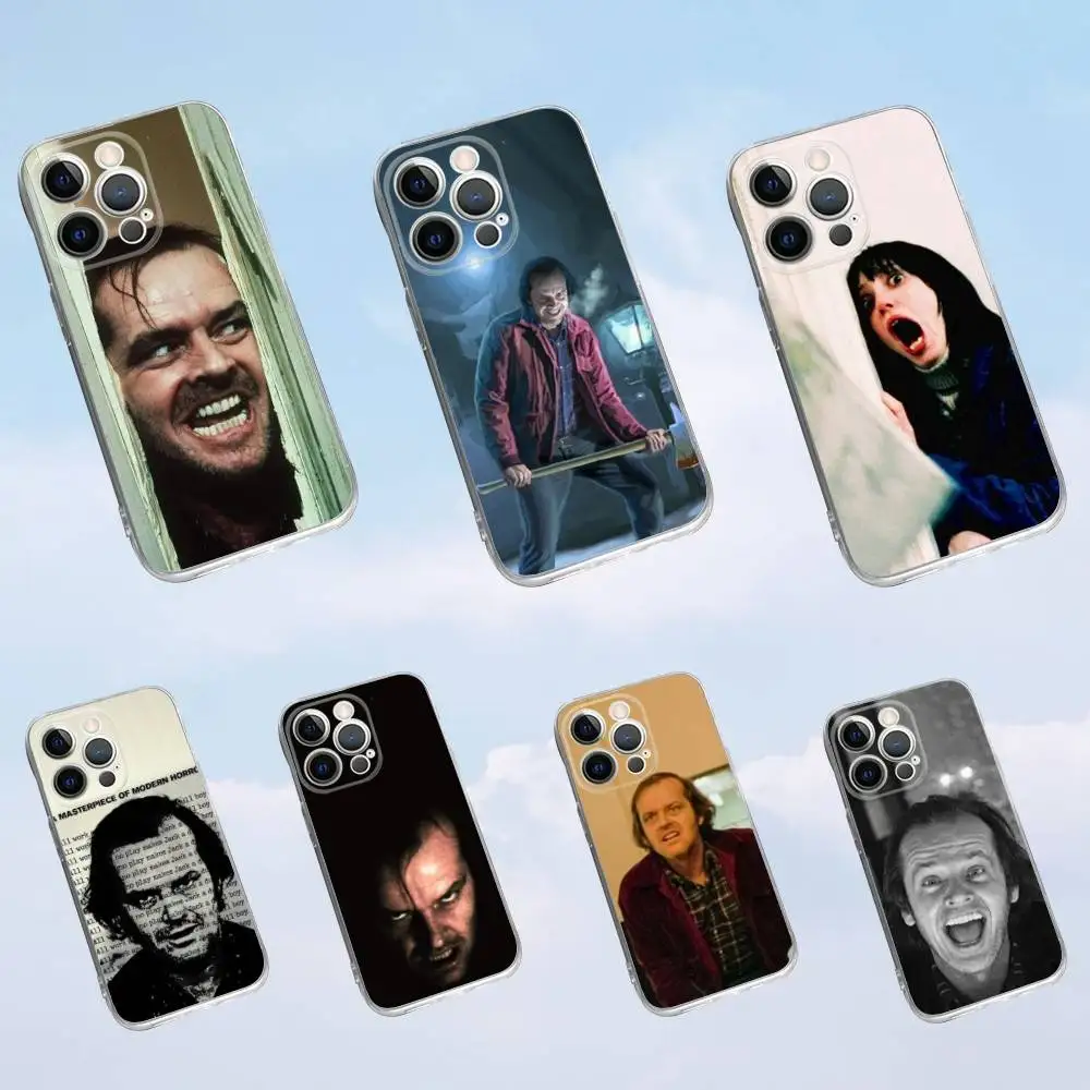 

Movie T-The S-Shining Phone Case For iPhone 16,15,14,13,12,11 Pro,Max,Plus,X,XS,XR,SE,Mini Transparent Silicone Soft
