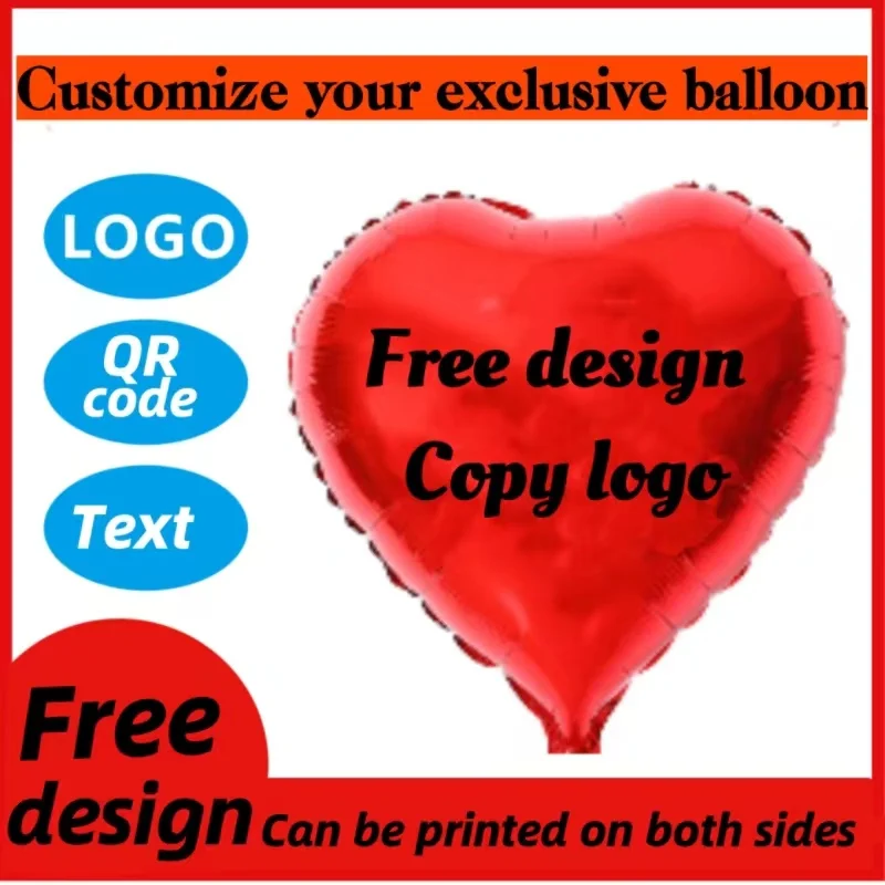 

18inch 100 pcs/lot balloon customized Custom logo All kinds of colors balloons High-quality One Two side custom balloon printing