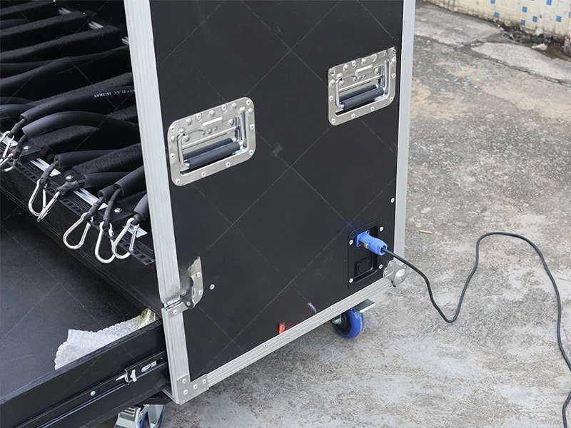 Aluminum Flying Road Box Guitar Bass Instrument Vault Box For Sale