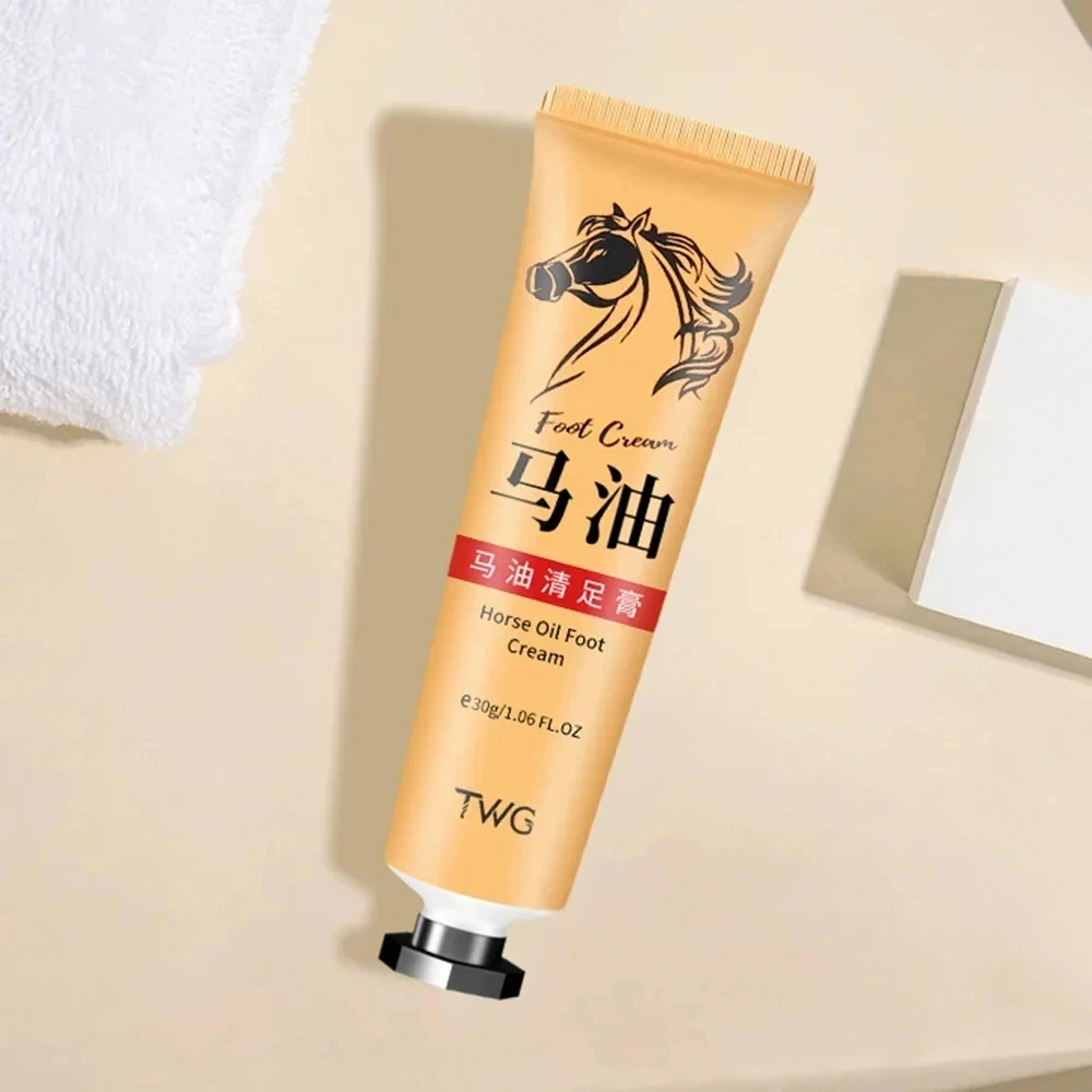 

Horse Oil Foot Cream for Foot Cream Removal Dead Skin Foot Care To Prevent Dry Cracks Anti Drying Moisturize Skin 30g