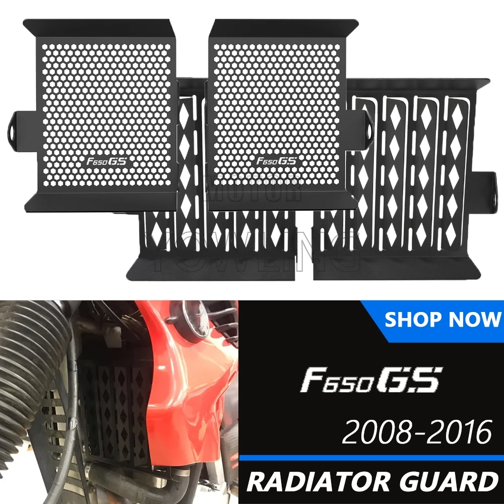 

Motorcycle Accessories Radiator Grille Guard Cover For BMW F650 GS F650GS Single/Dakar 2000-2007 G650GS/GS650GS Sertao 2008-2016