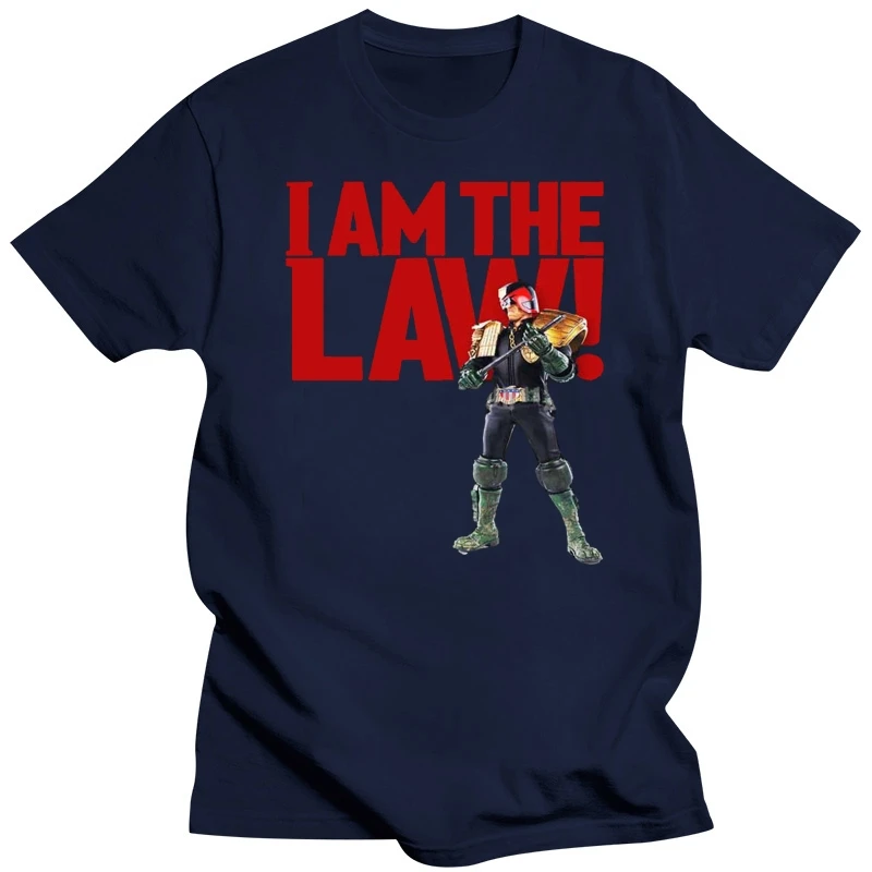 Judge Dredd Movie Homme T Shirts Hip Hop Clothing T Shirt Gym King T-Shirt O Neck T-Shirts Tops For Man