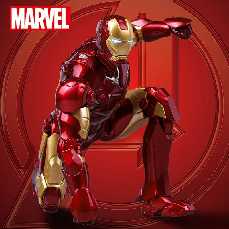 Fondjoy Marvel IronMan MK3 Fondjoy Assemble Toy Iron Man Model 15cm ABS Material 1/12 Scale Action Figures Toy Boy Birthday Gift