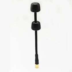 5.8G DUAL Antenna RHCP SMA with Enhanced Gain 5DBi with Dual-core RF for RC FPV Drone VTX Improved Transmission Efficiency