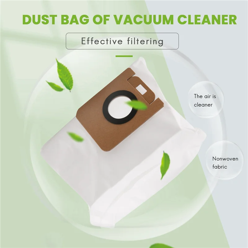 Dreame Bot Z10 Pro 진공 청소기용 먼지 봉투, 예비 부품 액세서리, 10 개