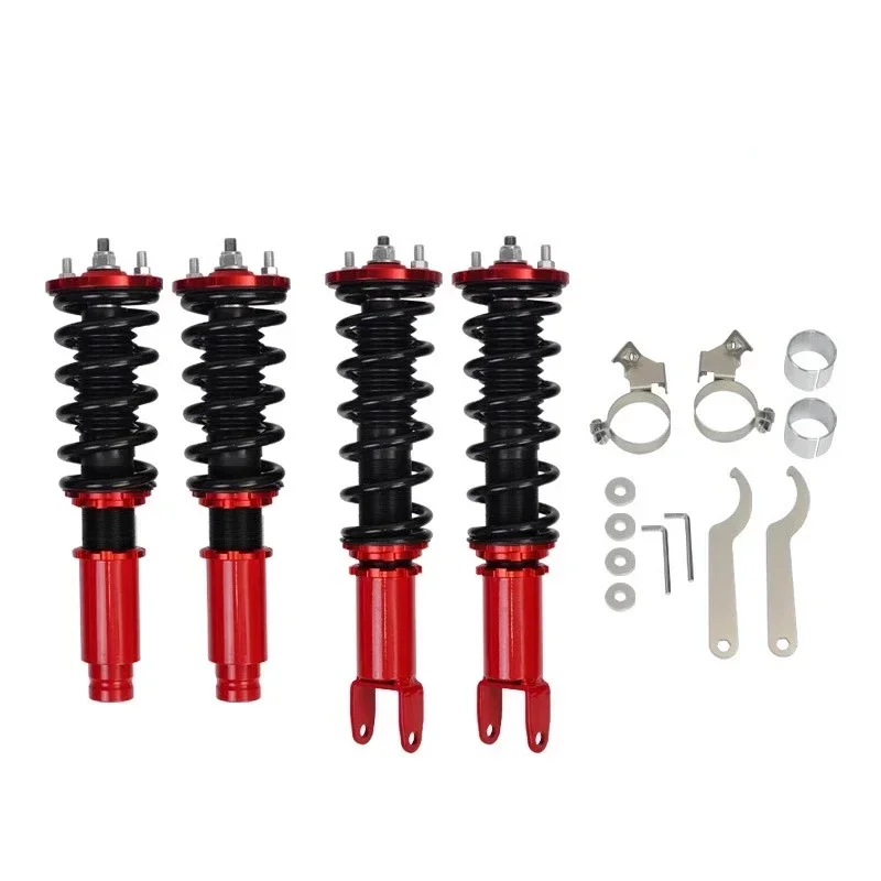 Automotive Modified Adjustable Shock Absorber Spring Suspension Kit for Honda Civic EK 96-00