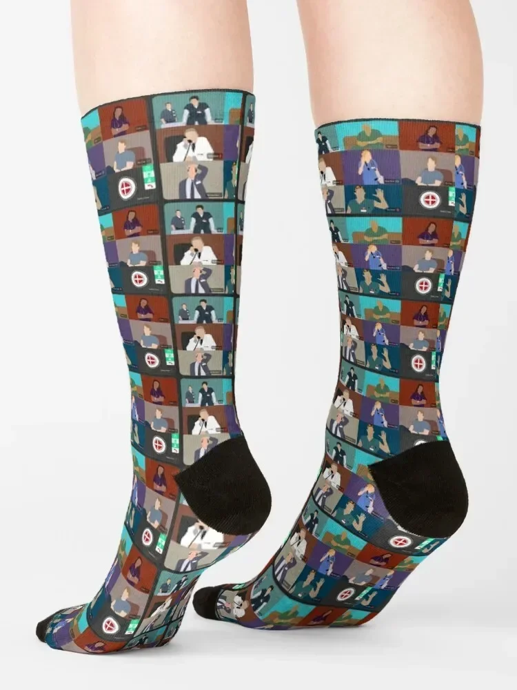 Scrubs Virtual Hangout Socks professional running hip hop Running new in's Men's Socks Women's