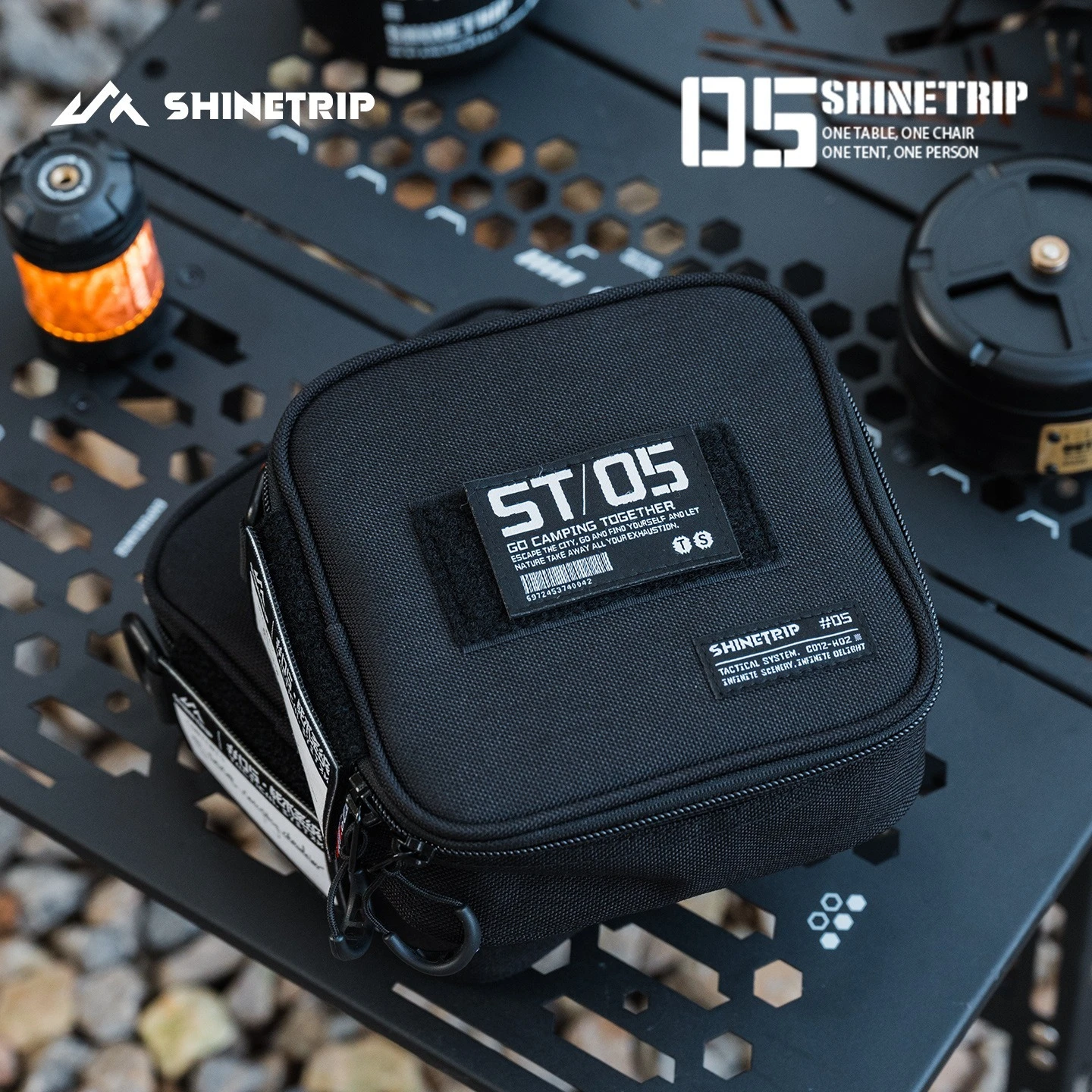 

Модульный тактический комплект ShineTrip серии 05: многофункциональный подвесной органайзер для инструментов