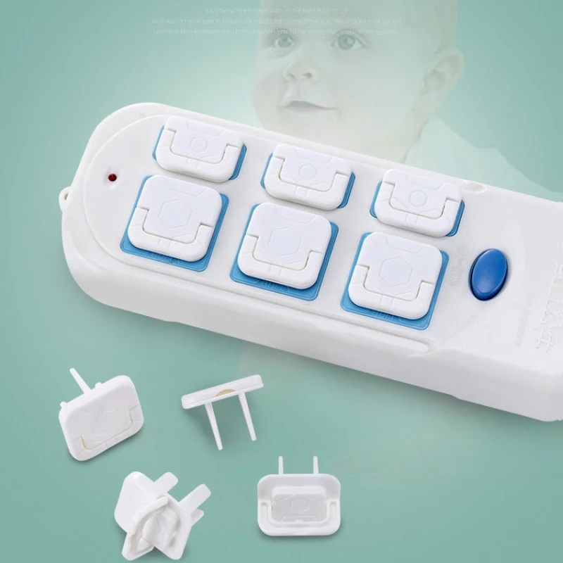 

10 шт., защитные колпачки для маленьких детей, вилки с защитой от поражения электрическим током, защитная крышка для новорожденных, розетка, электрическая розетка