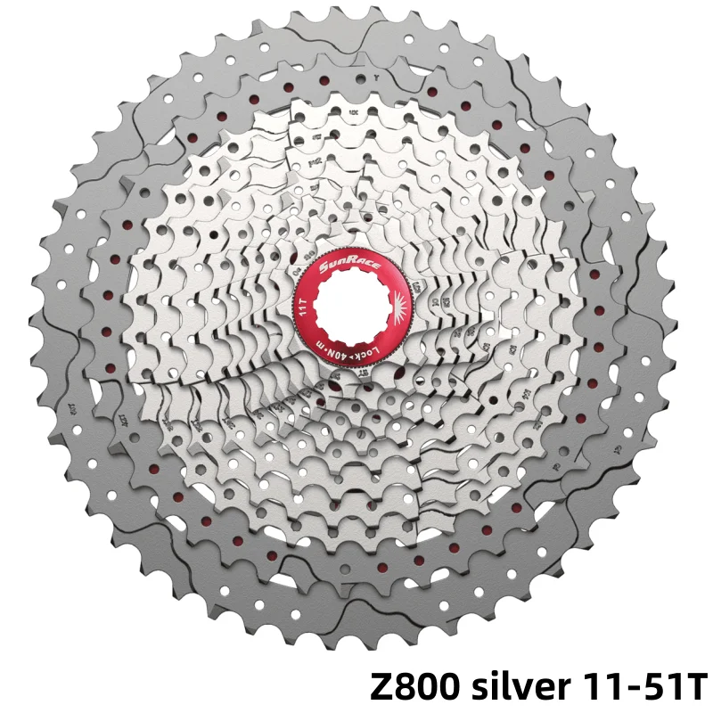 SunRace CSMZ600 CSMZ800 CSMZ903 11-51T CSMZ90 Kassette 12S Freilauf für Mountainbike HG-Spline A7075 Kettenblatt MTB Fahrrad – Detail 9
