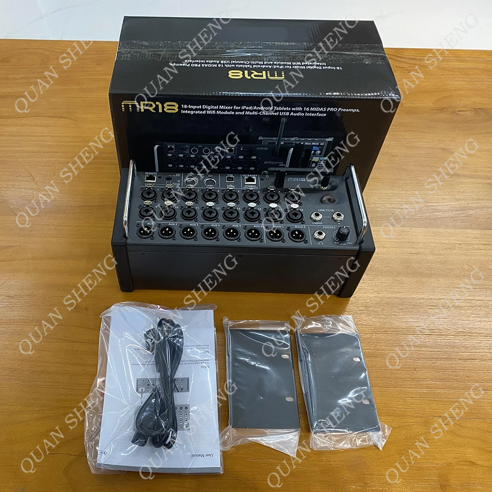 MR18 Professional Digital Mixer With Wireless Control 18 Input Channels For Event Sound Systems