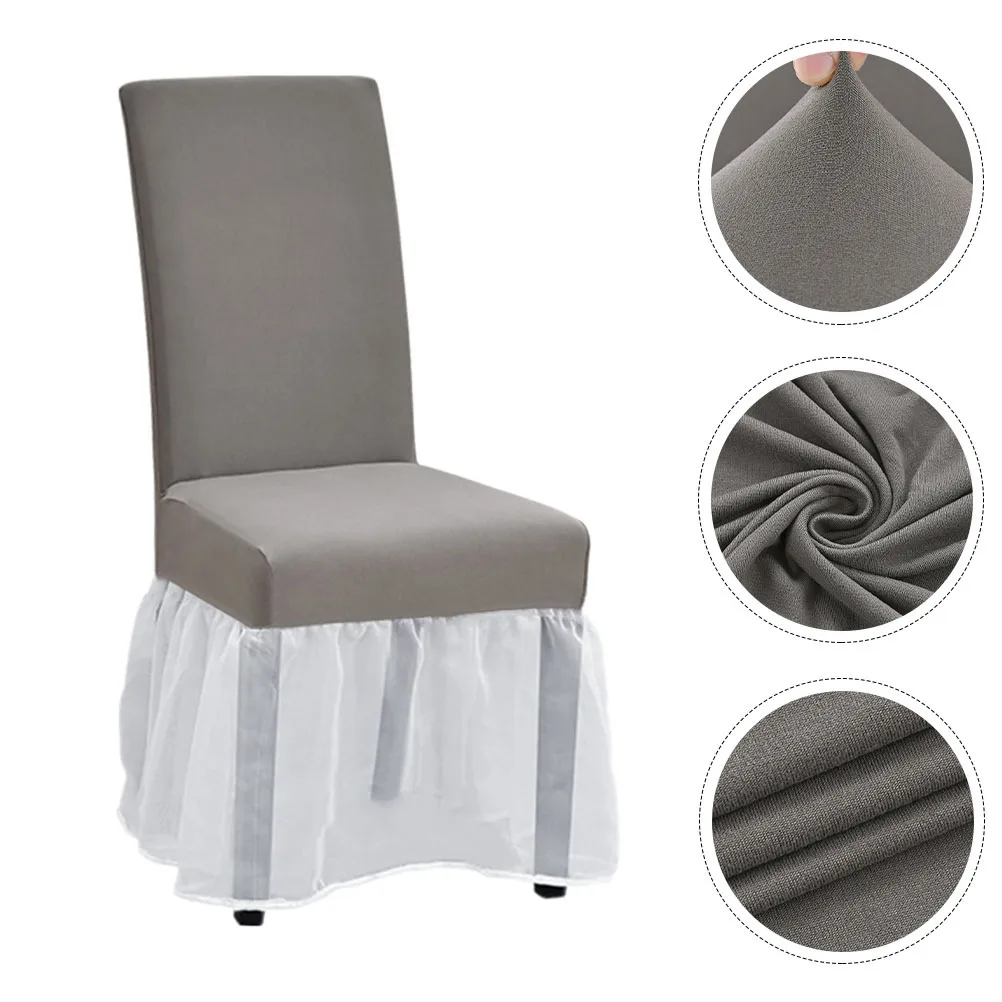 

Chair Covers Elastic Washable Dining Room Chair Protector Stretch Furniture Cover For Home Hotel Restaurant
