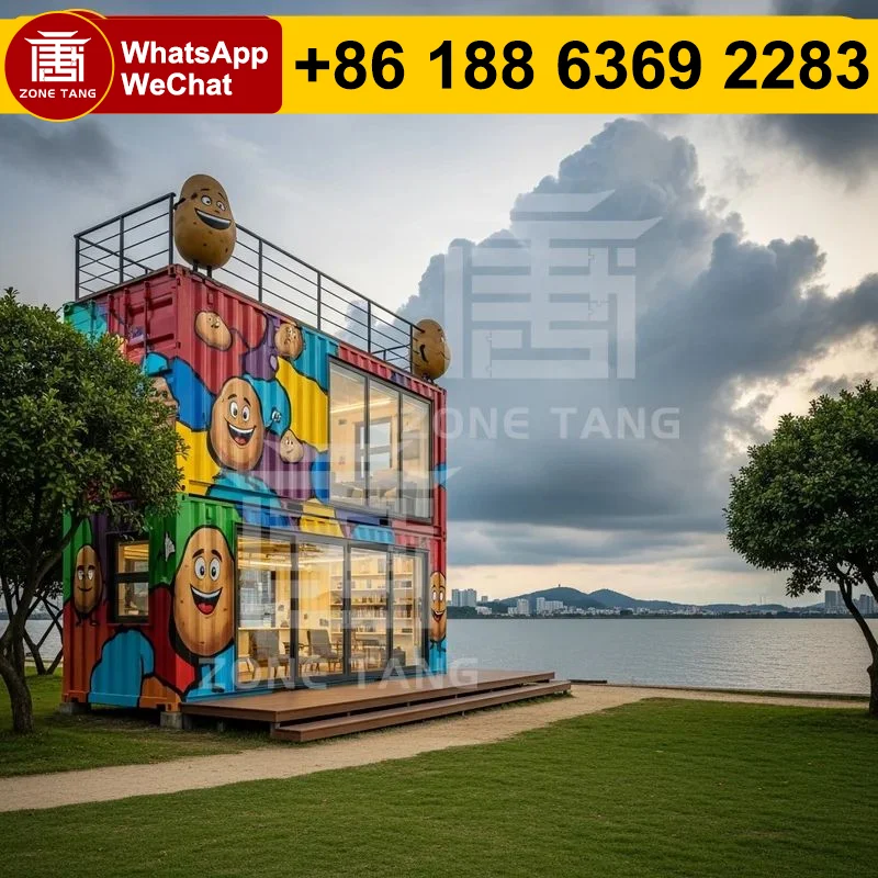 

Prefabricated Container House Creative Prefab Houses 40ft Modular Small Mobile Homes Factory Custom New Manufactured Holiday Pre