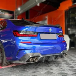 For BMW G20 M4 Style Rear Trunk Spoiler Wings 3 Series 320i 320d 330i 330d M340i Rear Trunk Tail Wing Bodykits Tuning 2019-2023