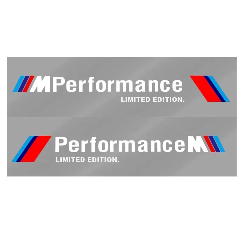 2pcs New Car 3D Stickers Auto Side Body Sports Sticker Decals For BMW F10 F07 E90 E60 F30 E89 E85 E92 X3 X4 X5 X6 1 3 5 7 Series