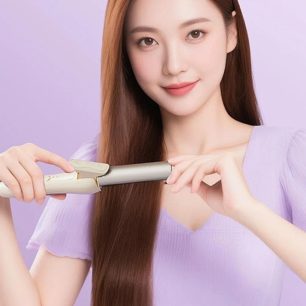 

Professional 2 in1 Curler Iron Anti Scalding Top Insulation Curling Stick Rapid Heating Adjustable Temperature Hair Straightener