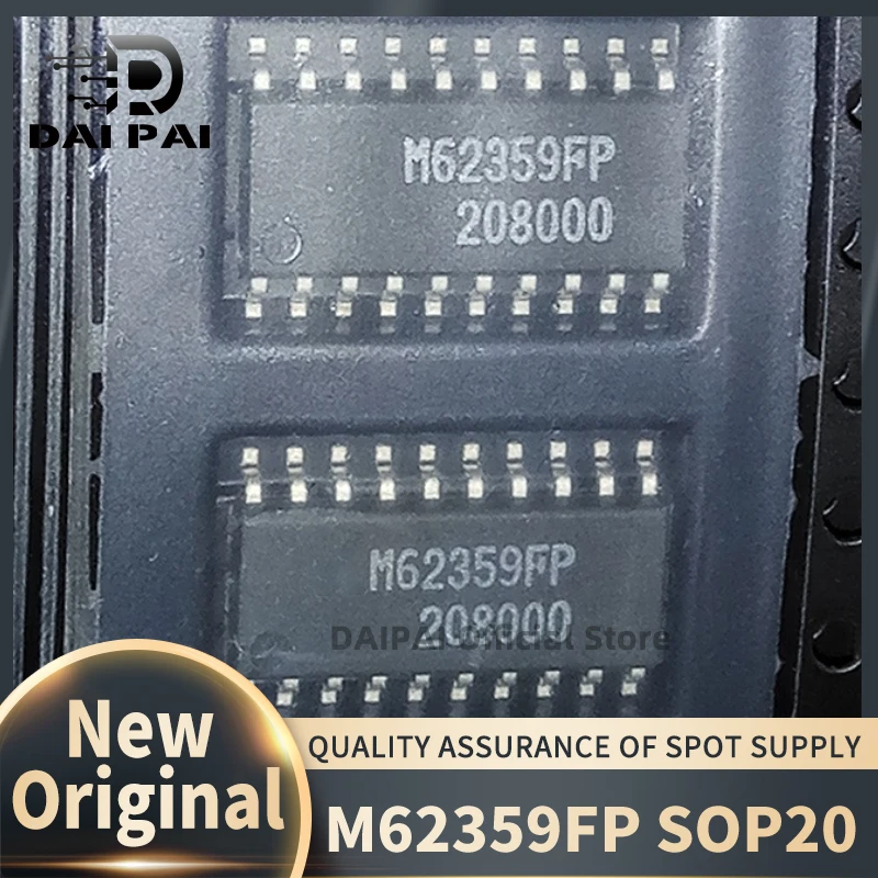 (10piece)100% New original M62359FP SOP-20 M62359 8-Bit 8CH D-A Converter With Buffer Amplifiers Chip IC