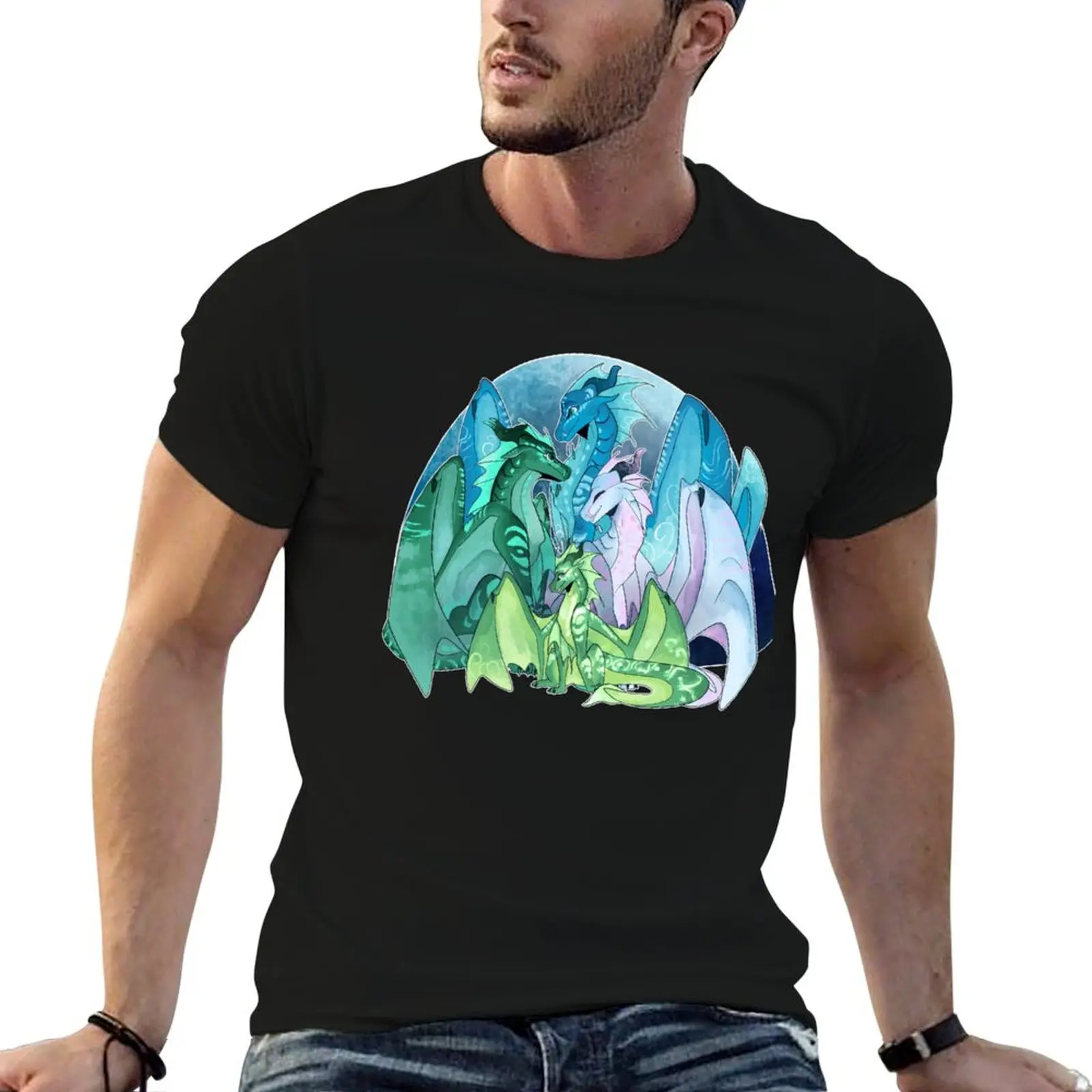 The royal seawing siblings T-Shirt Casual Minimalist Short Sleeve Top