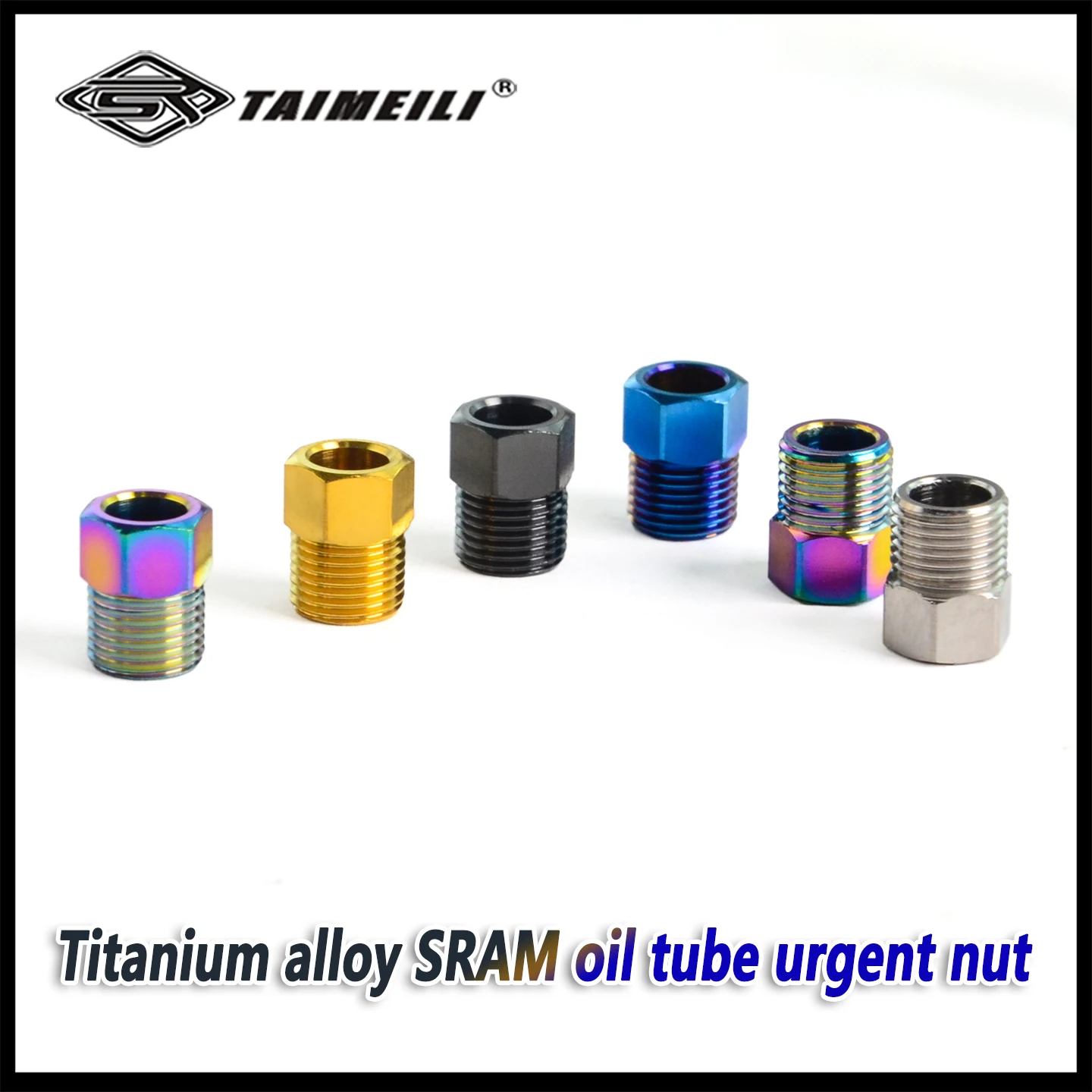 Die Verbindungsschrauben aus Titanlegierung von TAIMEILI eignen sich für SRAM-Ölleitungskompressionsmuttern/Ölleitung-Verbindungsmuttern TC4