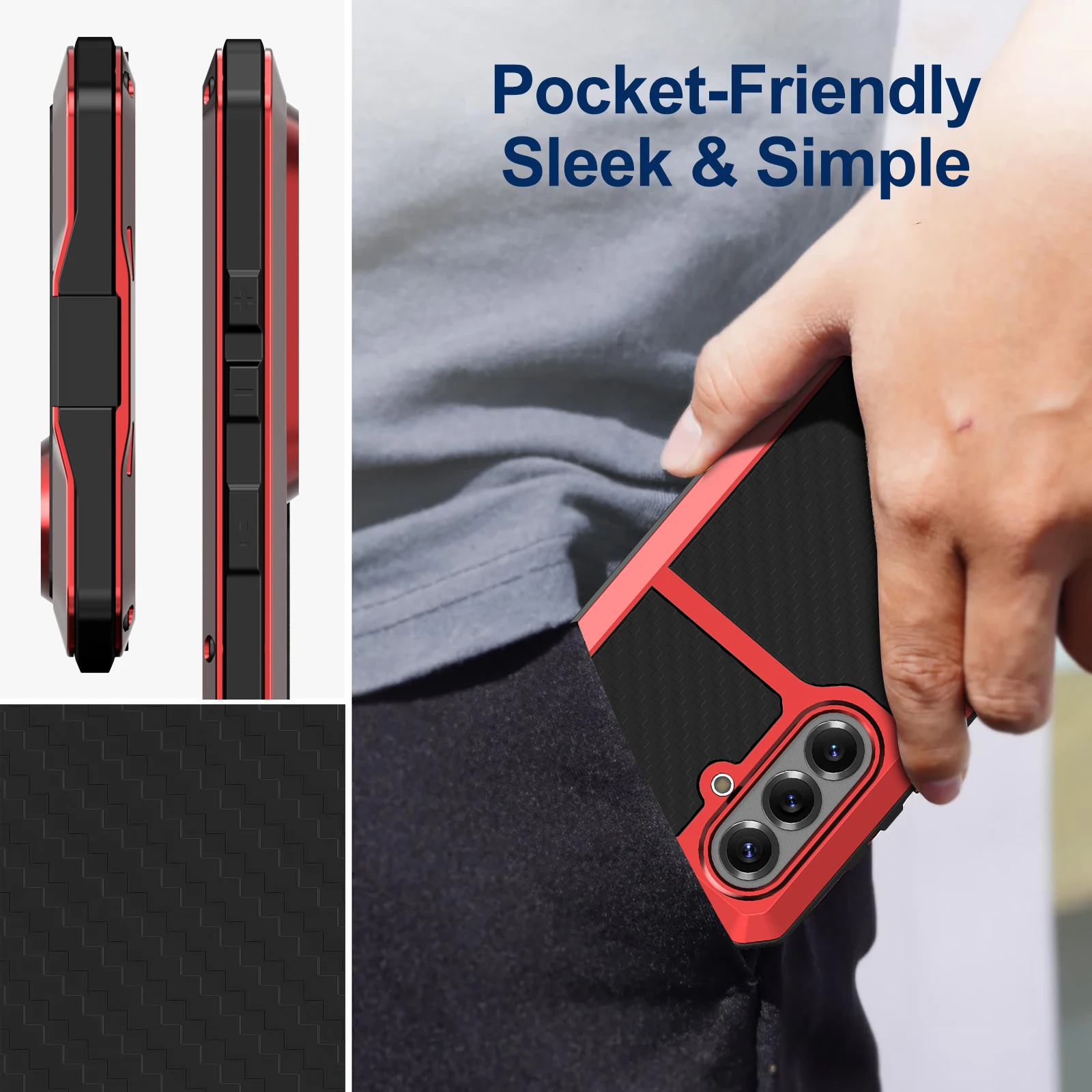 Чехол для Samsung S26 Ultra, S – обзор и цена Heavy Duty 360 Full Body Protective Case
