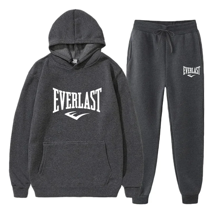 A number of spring and autumn simple retro style big brand with the trend of 2024 spring and autumn two-piece head sportswear