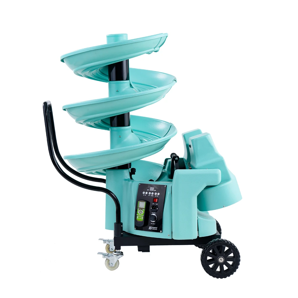 SIBOASI Football Machine Ball Launcher Soccer Footballe Throwing Machines F2101A