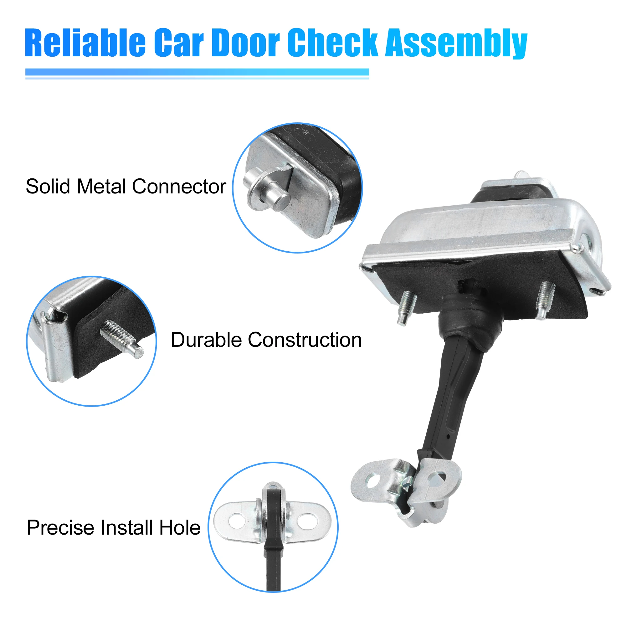 X Autohaux Car Front Door Check Strap Stop Limiter for Ford F250 Super Duty F81Z-2523552-AA view 3