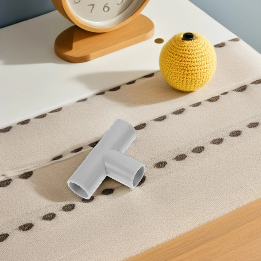 

2pcs Playpen Connector Parts Baby Fence 3-Way Pipe Fitting Indoor Outdoor Safety Fencing Accessories - Plastic Pipe Connector