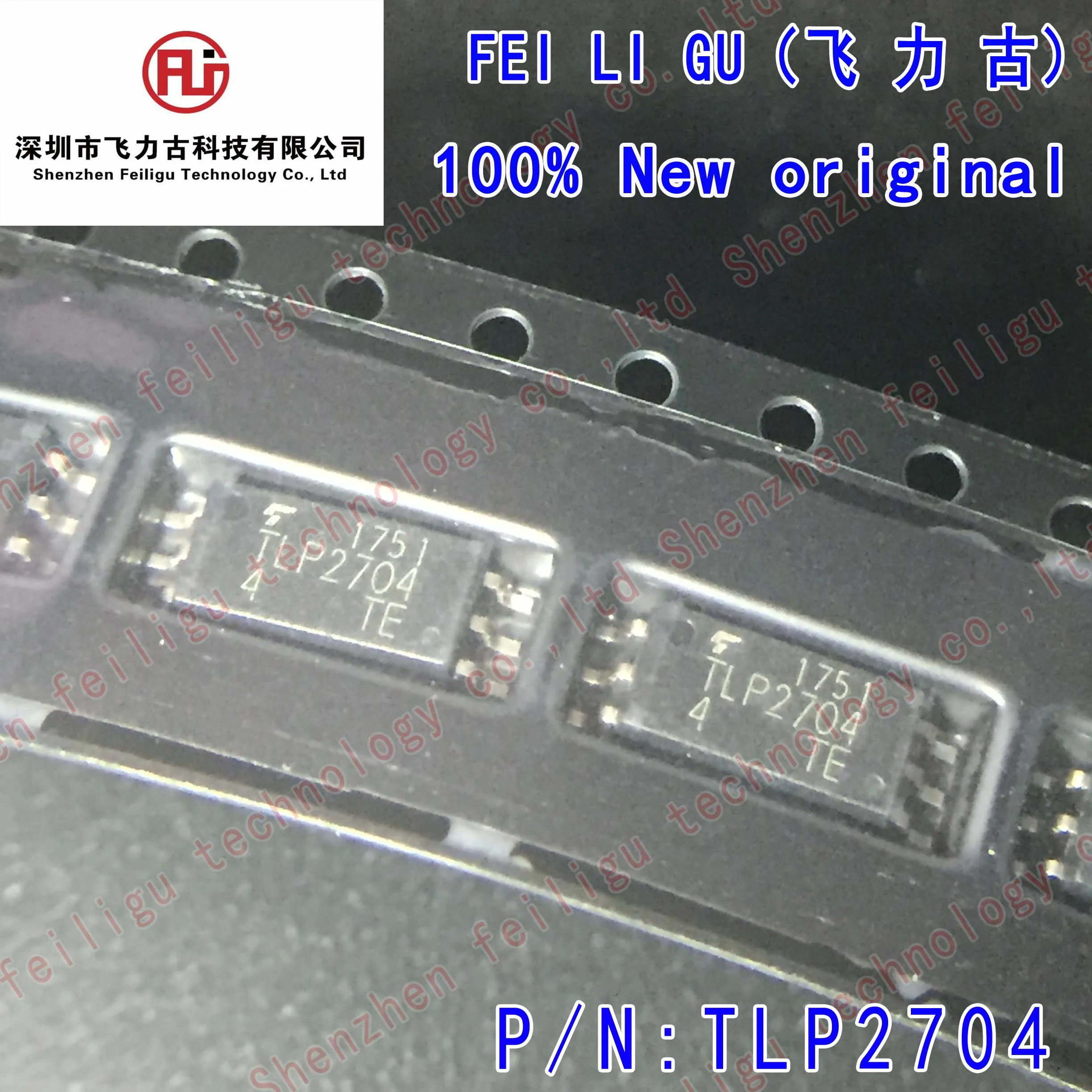 (10/30/50/100Pieces) 100% New original TLP2704(D4-TP,E(T) TLP2704 package:SOP6 optoisolator-logic output optocoupler