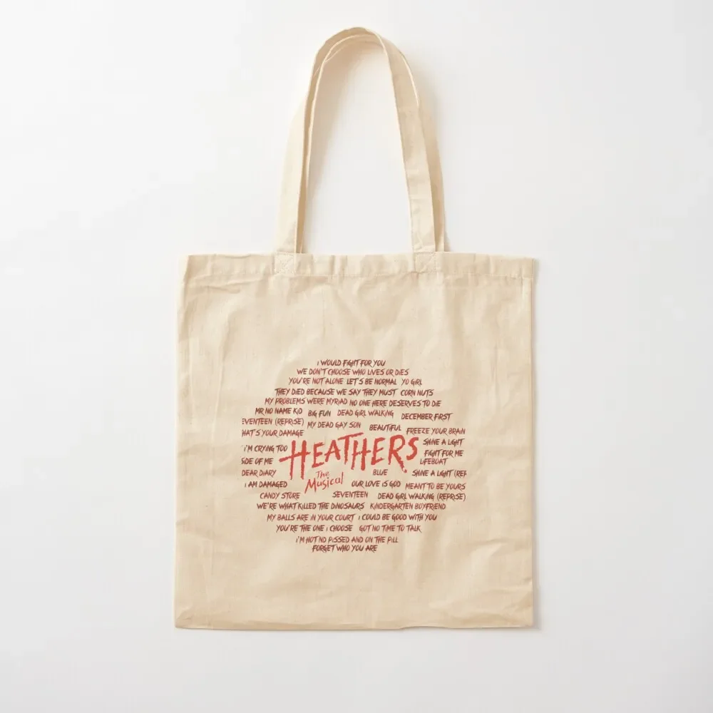 

HEATHERS! Tote Bag bag luxury women Reusable bags reusable shopping bags Tote Bag