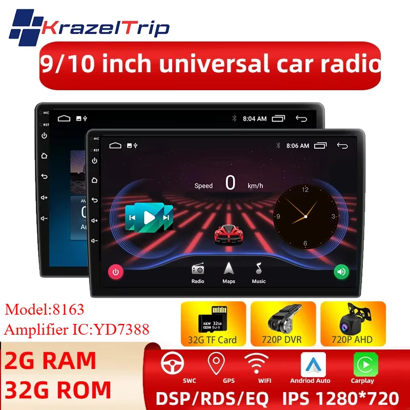 HC 8163 Android – Nowoczesny multimedialny odbiornik samochodowy dla Hyundai, Kia, Toyota i innych marek