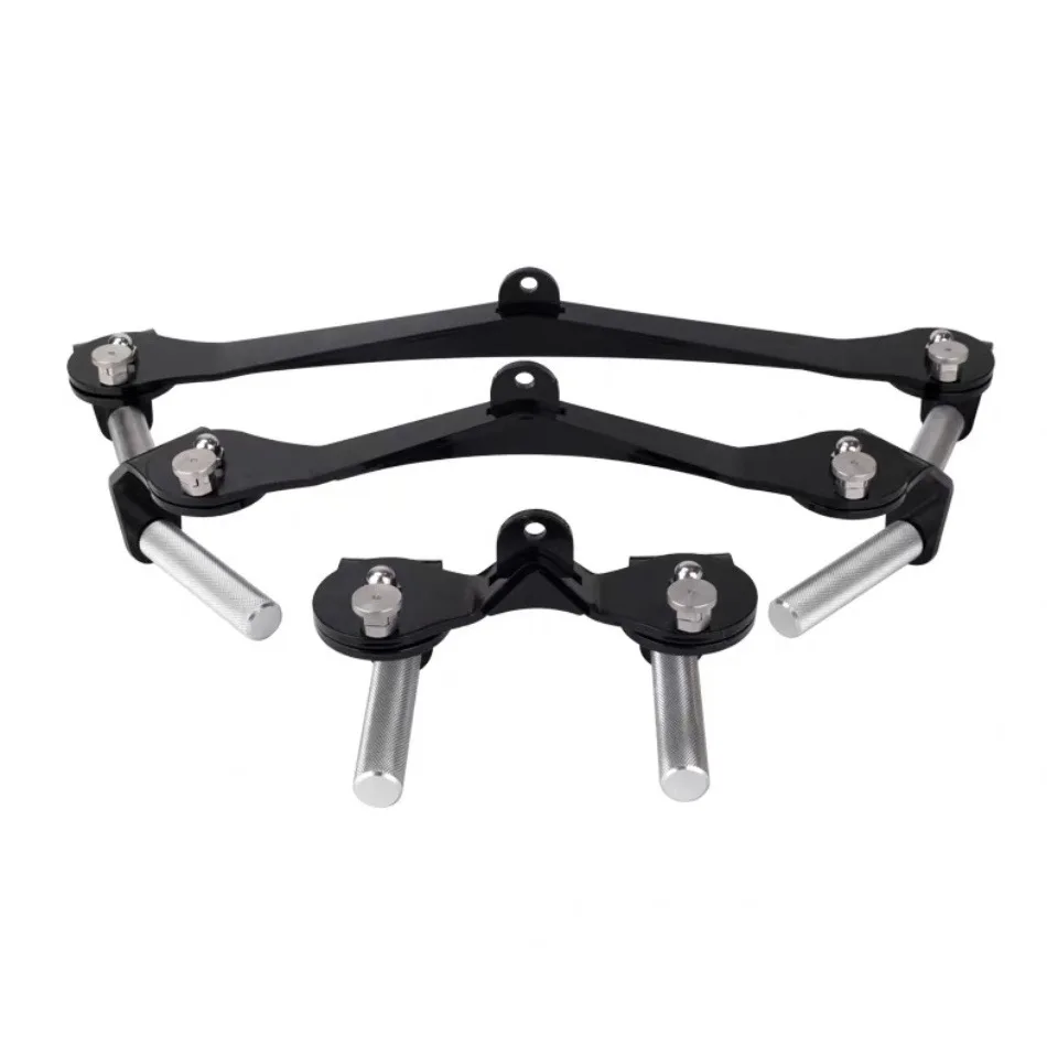 360-degree Adjustable Mag Grip Exercise Handles Pull Back Press Down Lat Bar Rotation Tricep Exercise Machine