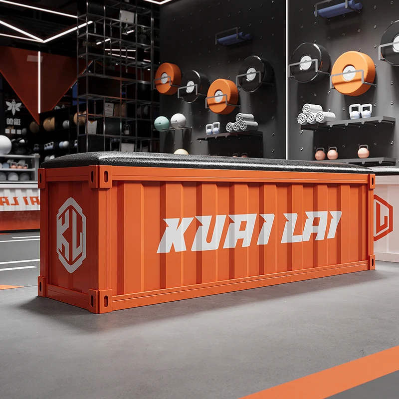 

Shoe changing bench Bench Entry Home Door Storage Shoe Testing Dance Training Center Internet celebrity Industrial wind Rest