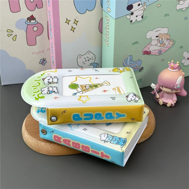 KPOP Photo Card 3 Inch Photo Album Idol Album Postcard Collector Card Photo Card Binder Lomo Card Organizer Binder Photocards