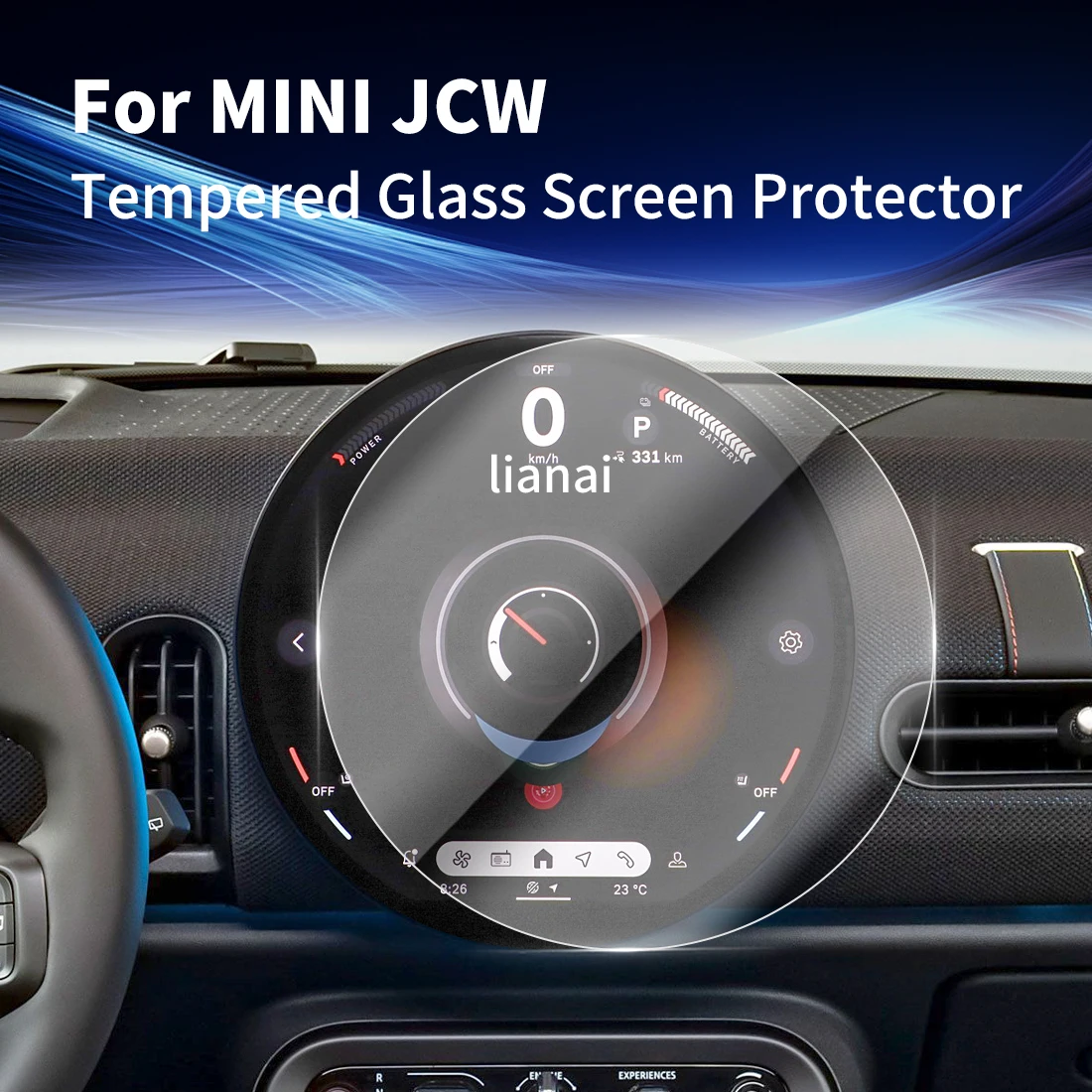 Interior Design Hd - ฟิล์มกันรอยหน้าจอสำหรับ BMW MINI JCW รุ่น 26