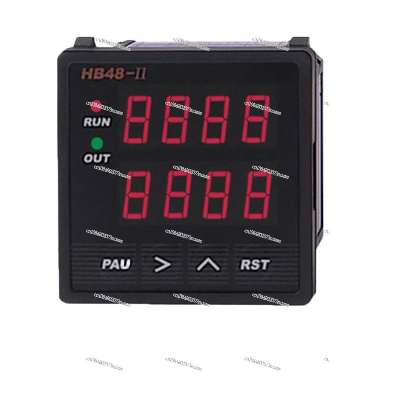 Counter HB48-II Intelligent Double Digital Display Time Relay HB48P Accumulator Automatic Pulse