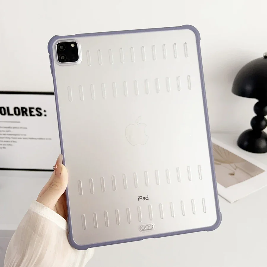 

Матовый чехол с рассеиванием тепла для iPad Pro 2025 11 12,9 13 Чехлы Air 4 5 6 7 8 9 10-го 11-го поколения 10,9 дюймов Мини-жесткий чехол