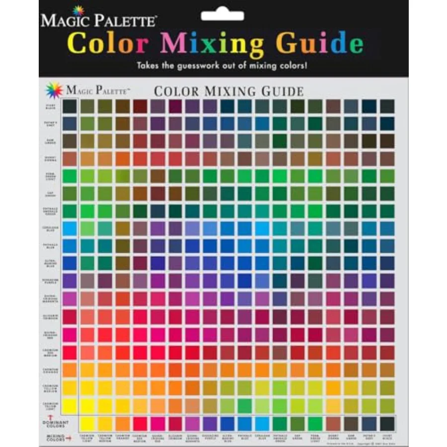 

Magic Palette Color Mixing Guide 11.5 Inch