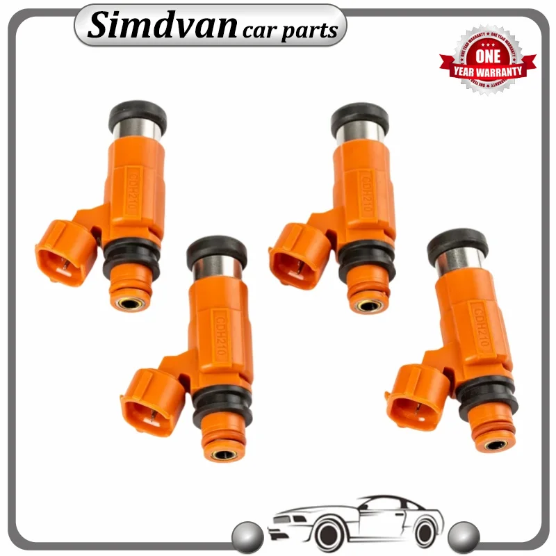 CDH210 0280155723 INP-771 MD319791 4pcs Fuel Injector Nozzle for Ecliopse GALANT Sebring Stratus 3.0L INP-771 68V-8A360-00-00