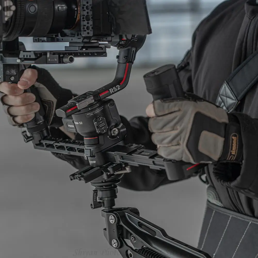 Imagem -05 - Tilta Float Handheld Support System Alça Dupla Compatível com Dji Ronin 4d Gss-t02 Float Rs2 Rs3 Pro Gss-t03