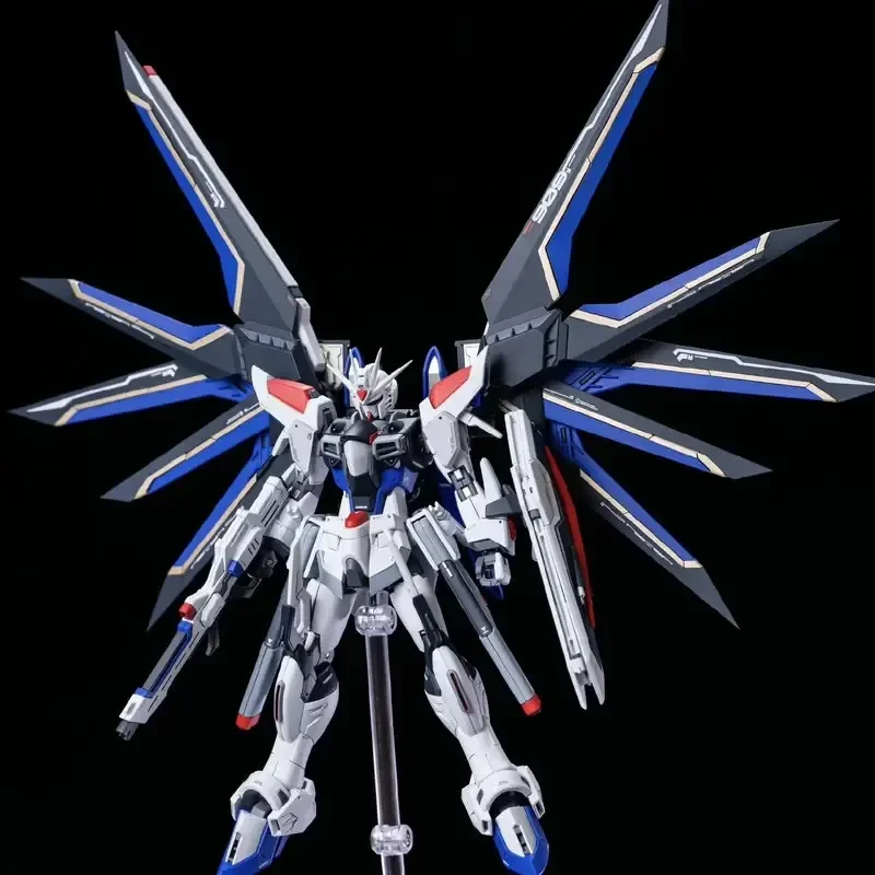 HG 1/144 Kit de modelo de ensamblaje de libertad ascendente Gaogao Color sólido claro figura de acción de Anime Robot Mecha juguete de colección de modelos de plástico