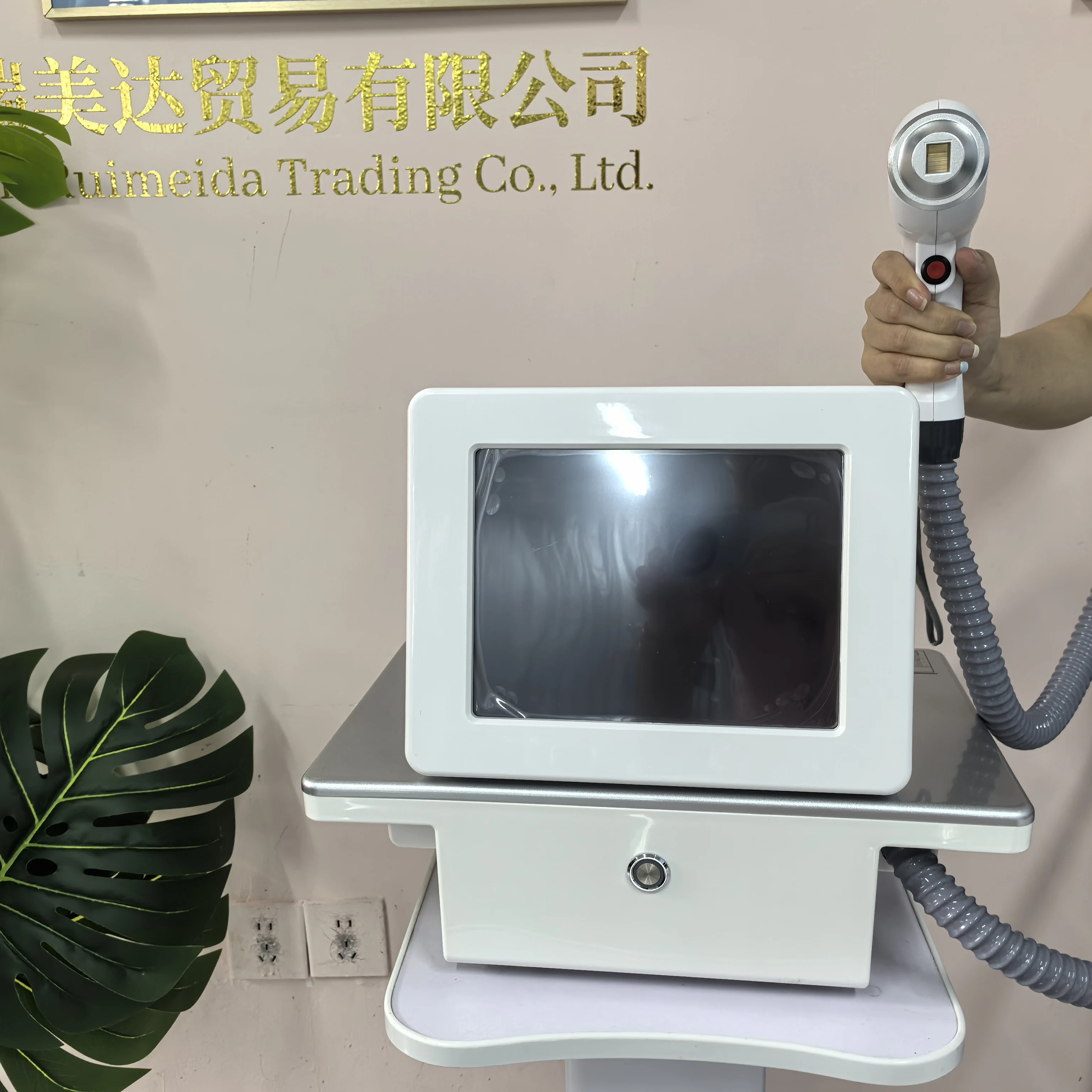 Mini Professional 808nm Diode Hair Removal Device High Power 755 808 940 1064nm Painless Permanent Home Use