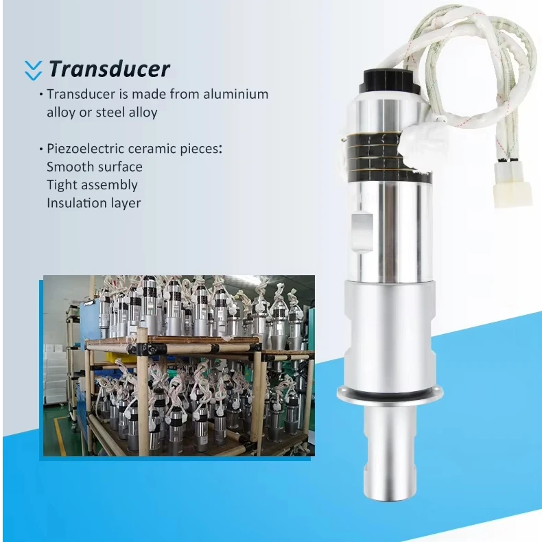 EAG-20 20khz 2000W System High Frequency Power  Machine Welding Plastic Transducer Ultrasonic Generator