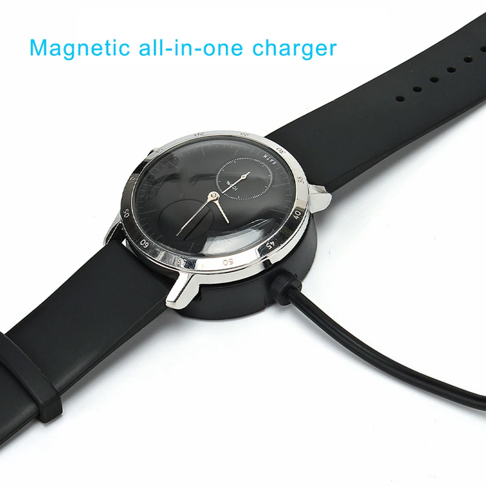 Sports Watch Charging Cable Smart Charging Cable Base Cord Accessories for Nokia Steel HR 36MM/40MM