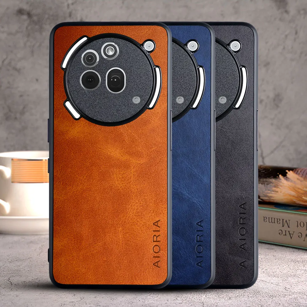 Funda para nada teléfono 3 3A Pro CMF teléfono 2 Pro 1 coque funda de teléfono de cuero Vintage de lujo funda para nada teléfono 3a funda capa