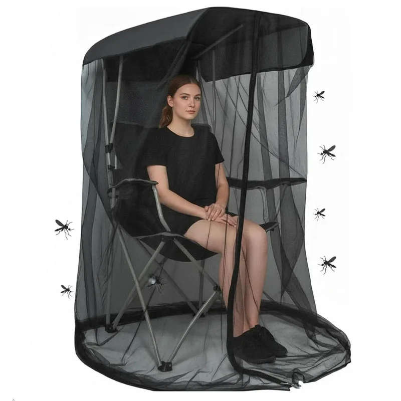 

Outdoor Mosquito Net Shade Cover Portable Folding Easy Assembly for Garden Courtyard Fishing Camping Travel Patio Lawn