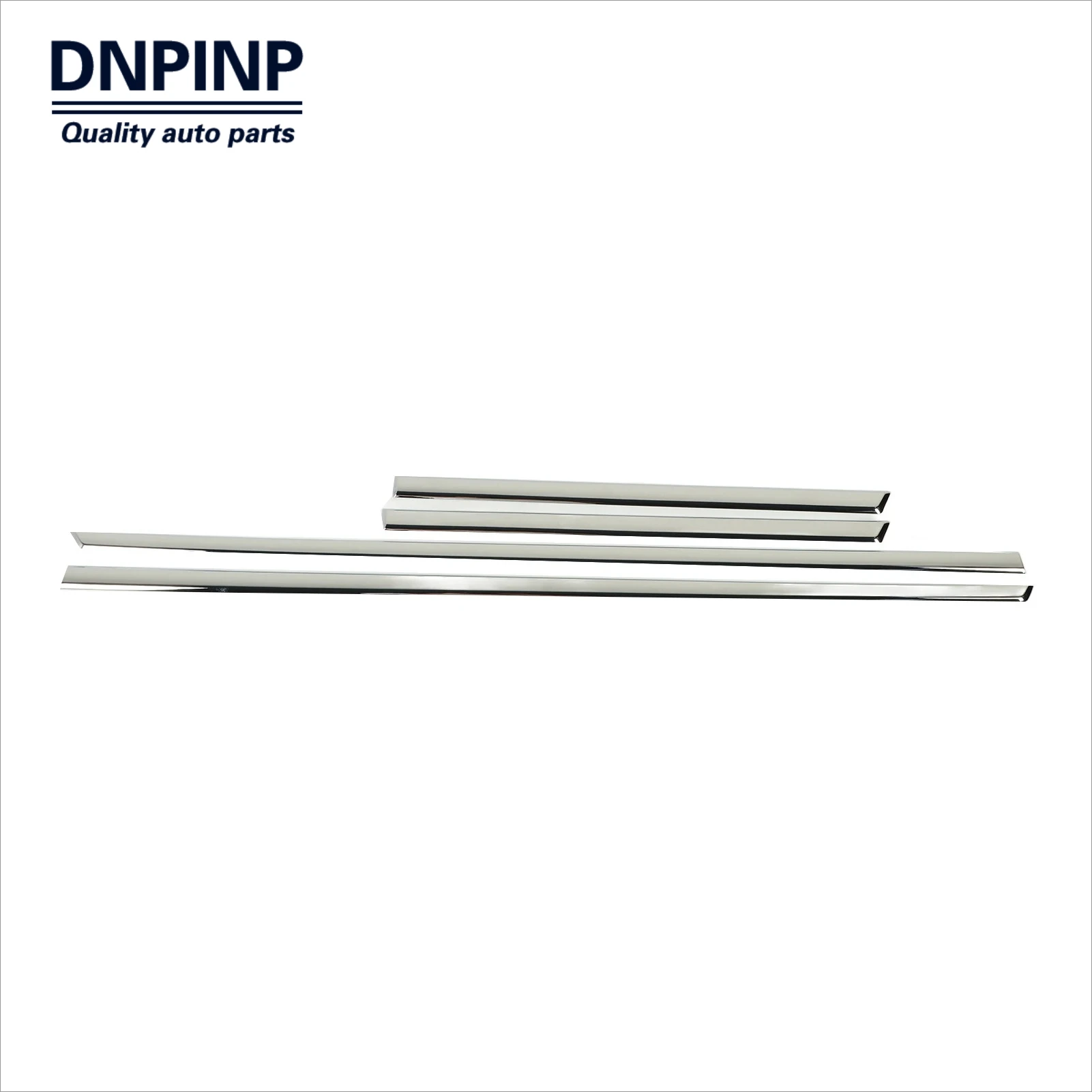 

4 шт. хромированный набор накладок на боковую дверь кузова 204 720 0580, замена для Benz GLK‐Class X204 2008–2015 гг.