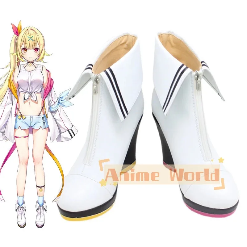 

Virtual YouTuber NIJISANJI Orihimeboshi Hoshikawa Sara Cosplay Shoes Halloween Carnival Boots Custom Made