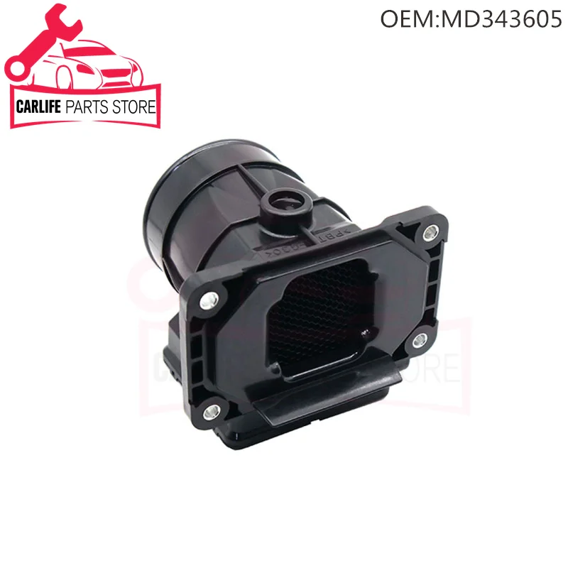 

MD343605 E5T08471 New MAF Mass Air Flow Meter Sensor For Mitsubishi Lancer 2002-2007 Mirage 1998-2002 Montero 1997-1999